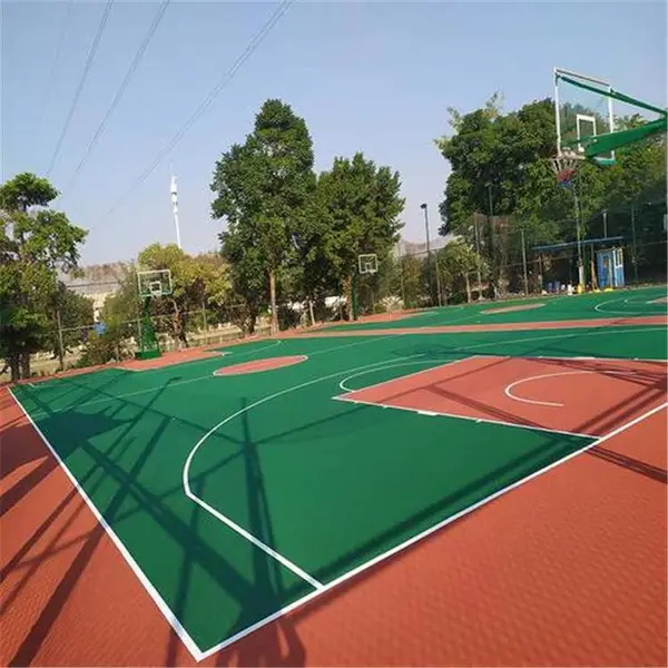 杭州塑胶跑道 透气型 13mm厚度 聚氨酯胶水摊铺
