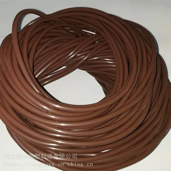 隆驹 定制 大口径氟胶圈生产 耐腐蚀 氟橡胶密封圈 规格齐全