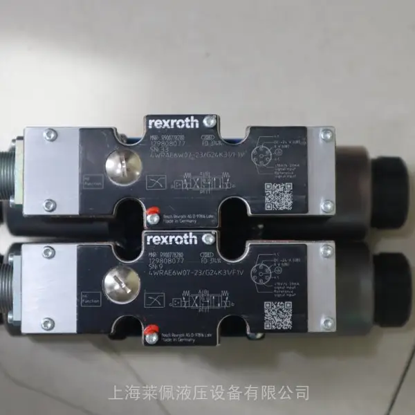 R900778280 4WRAE6W07-20/G24K31/F1V 德国力士乐REXROTH比例阀