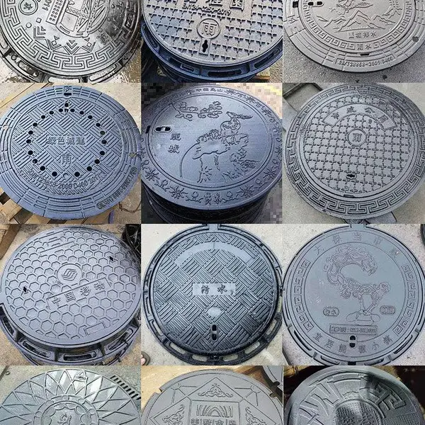 d400重型球墨铸铁井盖 球墨铸井盖 球墨铸铁井盖规格型号