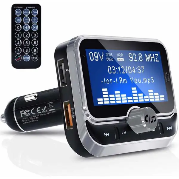 熙隆车载蓝牙BC32 车载MP3 车载蓝牙MP3 车载MP3蓝牙 车载蓝牙免提 FM发射器
