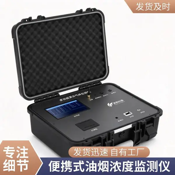 便携式油烟在线检测仪 数显式油烟浓度测试仪 食堂油烟排放评估