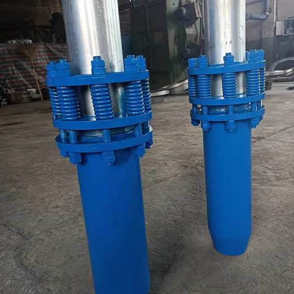 山东济南热力弹性套筒补偿器,蒸汽管网补偿器