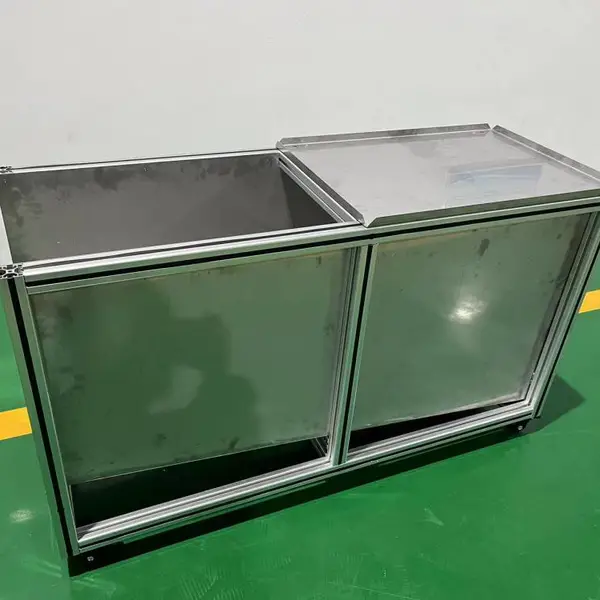 矾森欧标4040工业铝型材自动化设备工作台框架机箱柜子定制加工