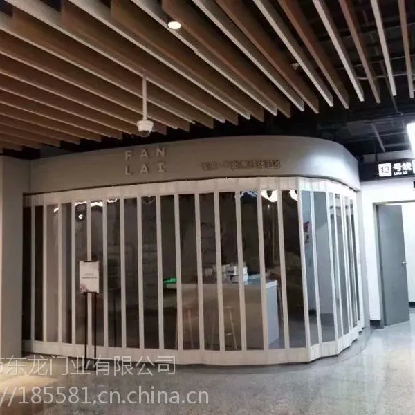 深圳侧卷水晶卷帘门 自动伸缩门 车库门 东龙门业电动门厂家
