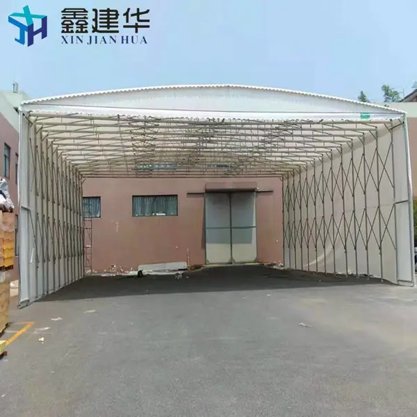 连云港赣榆大型活动雨棚移动式雨蓬实物图片