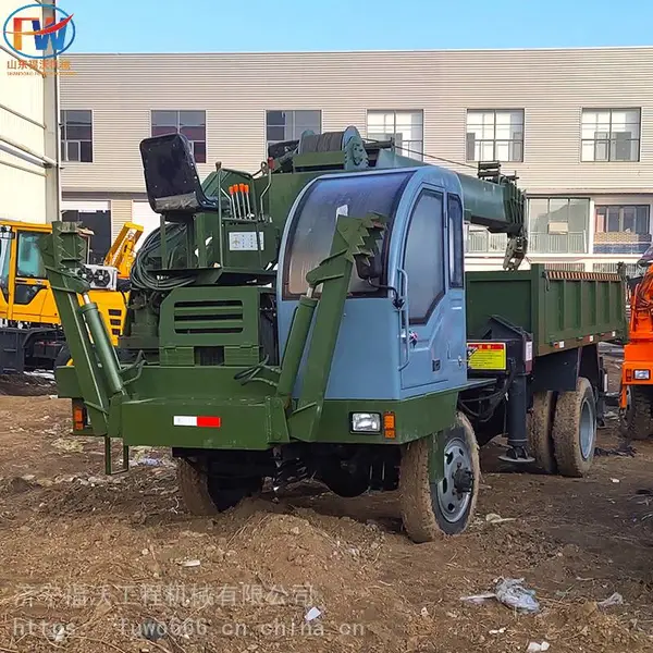 福沃重工 可定制挖掘装载一体机价格 12吨16吨四不像随车挖
