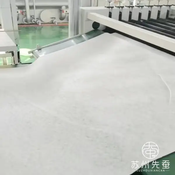 蚕丝比例无纺布 20%天蚕丝无纺布 美容卫生医疗用