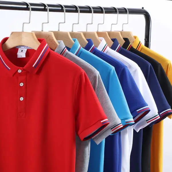 户外活动促销针织T恤工作服定制 商务男女POLO衫刺绣