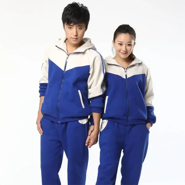 郑州校服资质定做加工冲锋衣校服小学校服罗马三合一校服郑州校服
