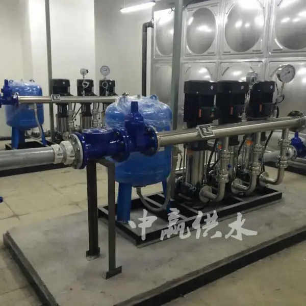 黔兴义全自动变频恒压供水设备箱泵一体化供水设备电机15kw