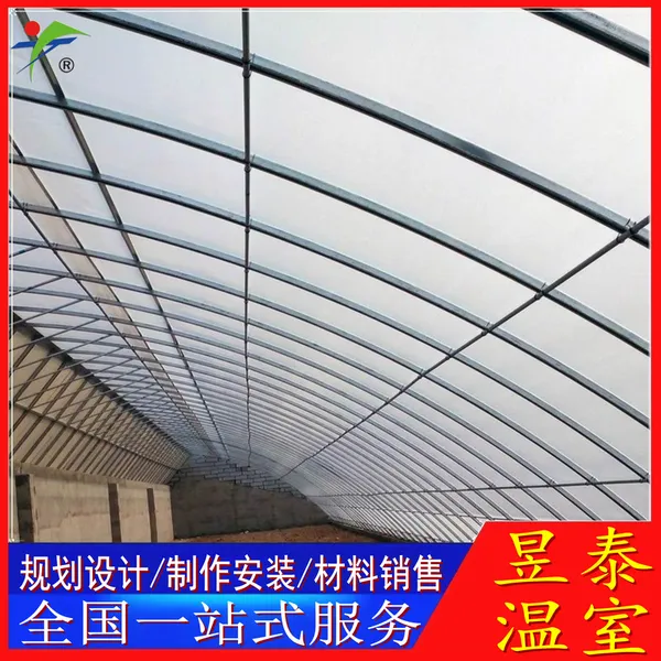 昱泰 几字钢椭圆管日光温室暖棚蔬菜大棚 YTWSRG2051