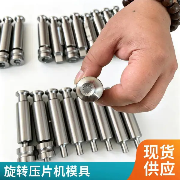 旋转式压片机模具 加工定制 浅凹形冲头端面 食品行业适用