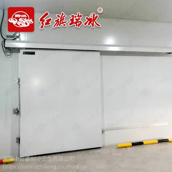 天津红旗电动冷库门 彩钢冷库平移门定制隔热保温
