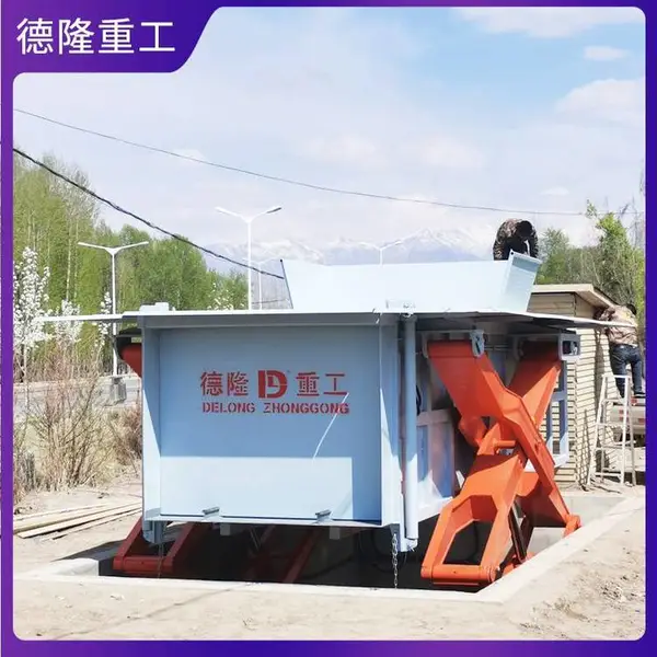 地埋式垃圾***站收集设备 8方垃圾处理器商用 垃圾压缩设备站