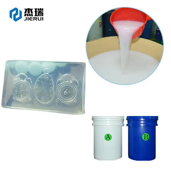 珠宝首饰失蜡铸造模具硅胶 耐高温硅胶 深圳杰瑞矽胶模具生产商