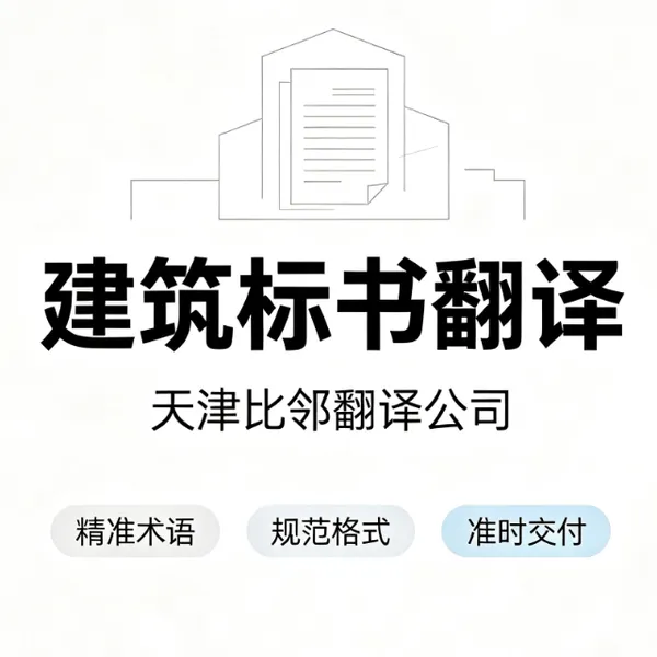 建筑标书翻译找天津比邻翻译公司