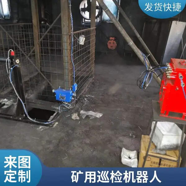 立井罐笼巡检机器人 井下煤仓监测智能巡检装置 煤矿专用设备