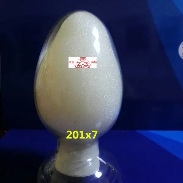 供应南大牌201x7FC阴离子交换树脂【天津供应商】