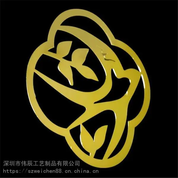 定做企业铭牌 标签电铸标牌 电器金属分体logo镍标 金属标牌包装贴标