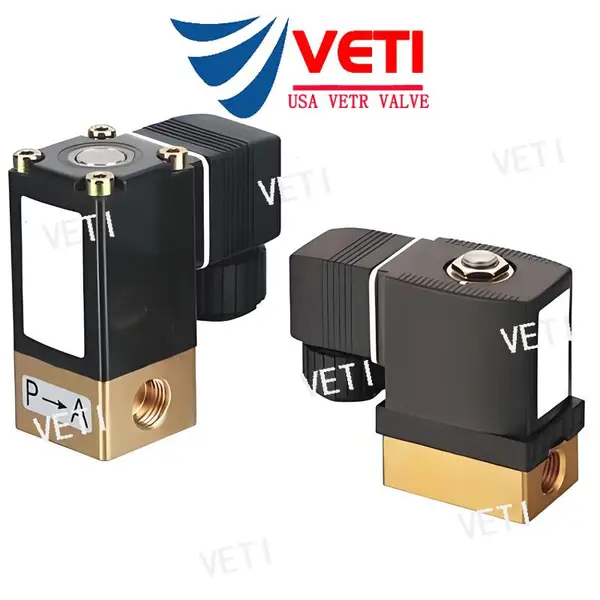 美国VETI/威迪品牌进口二位二通微型电磁阀 两位两通 常开常闭式