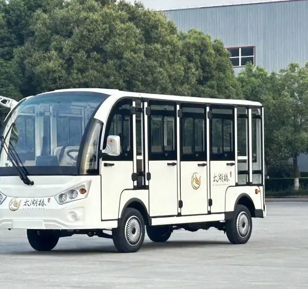 14座国三燃油观光车 景区园区高速载客游览车