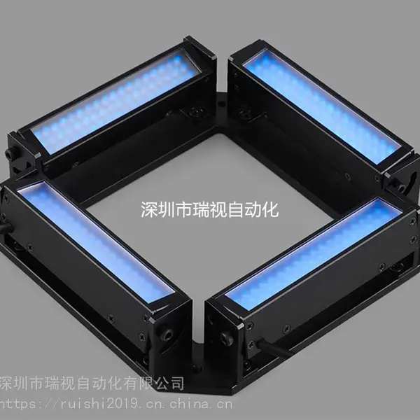 LED四面可调光源采用高亮度 机器视觉LED背光源