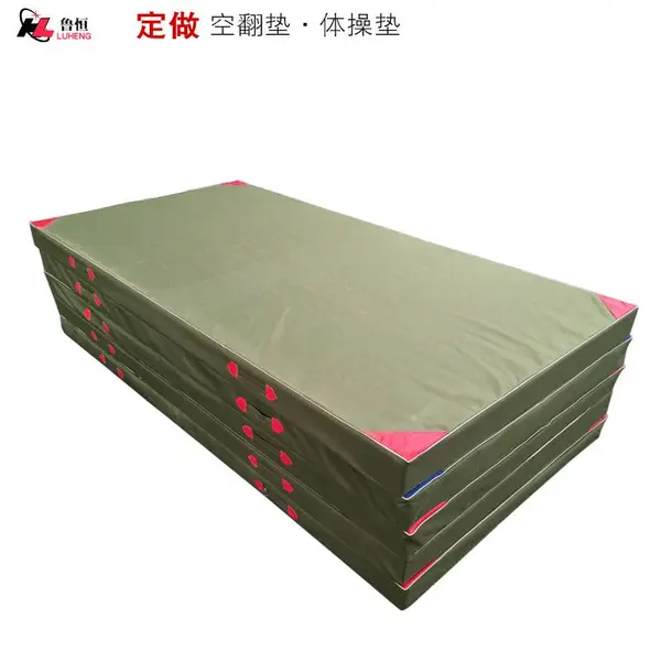厂家直供体操垫加厚海绵空翻垫牛津布练功垫折叠舞蹈垫自由定制