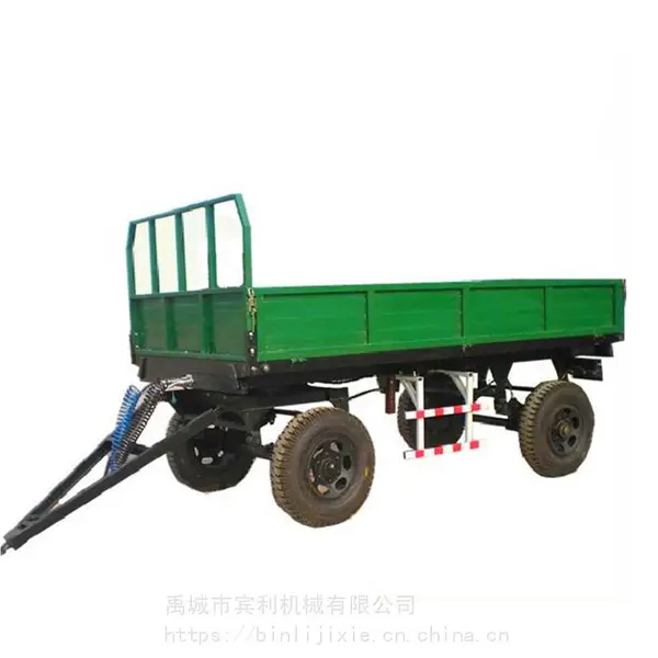 供应7CX系列农用拖车 农业挂车 平板拖车 齐鲁宾田利丰牌