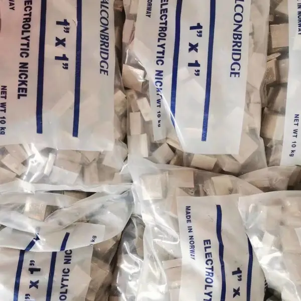 高精密电镀专用挪威进口1×1镍角,电镀电解镍角,电镀阳极镍角