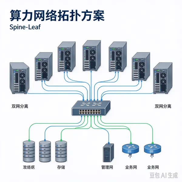 AI 算力 IB 交换机 100G/400G 高速互联 大模型训练机房集群组网交换机