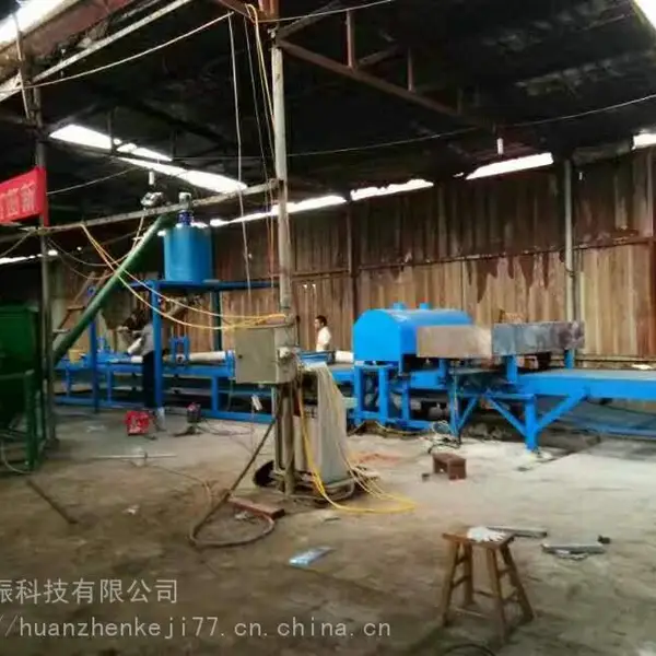 环振科技 专业生产 新型岩棉复合板机设备 双面水泥砂浆岩棉复合板机