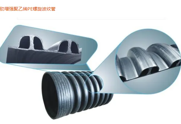 内肋增强聚乙烯螺旋波纹管 粤星管道