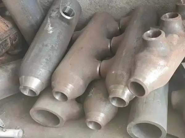 汇阔加工定制异型件 碳钢拔制集合管管路分水器多口管工期