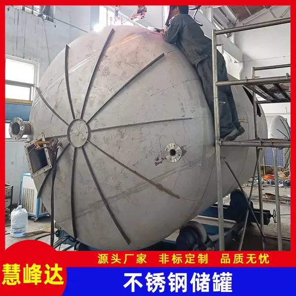 大型碳钢储气罐 缓冲罐 立式地埋式不锈钢储油罐 双层保温 耐腐蚀