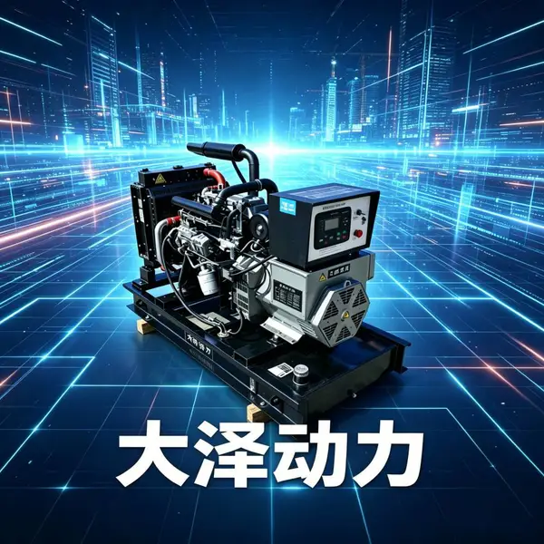 大泽动力28KW柴油发电机组支持国外电压定制消防备用外贸电源