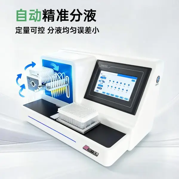 CYFY-87英寸智能触摸屏全自动微量分液仪实验室快速分液设备