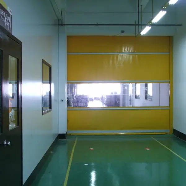 厂家直销车间快速门 pvc防尘塑料门 自动感应快速门