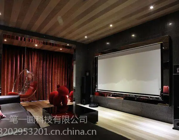 云南昆明家庭影院设备,家庭影院安装,私人电影设计方案-一笔一画正投