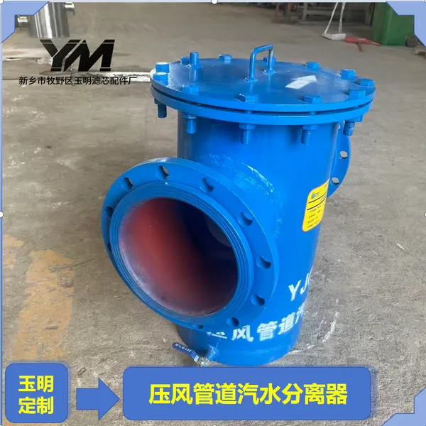 压风管道汽水分离器主压风管线前置净化汽水分离设备