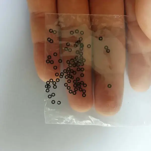 微小橡胶垫片 密封垫圈 平垫矩形O型圈扁平柱形 管形环