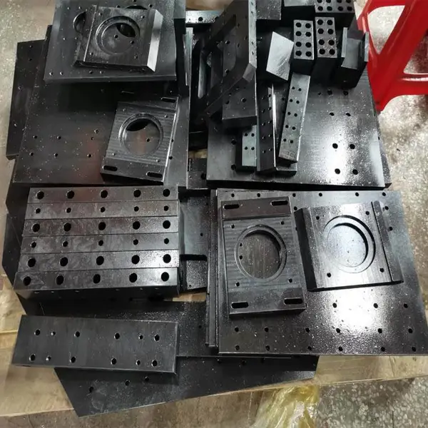 45钢板cnc加工调质发黑处理大型精密零价车铣加工东莞桁架机械手厂家对外承接