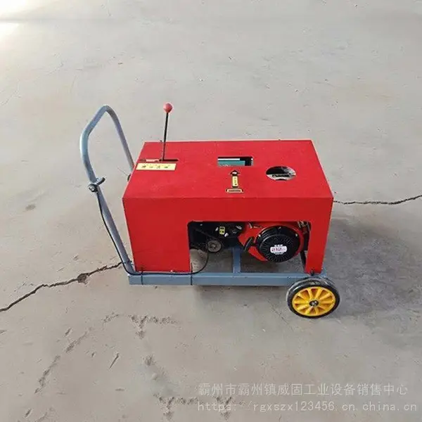 全自动光缆输送机通信光缆拉线机电缆推缆车汽油放线机穿管器 威固