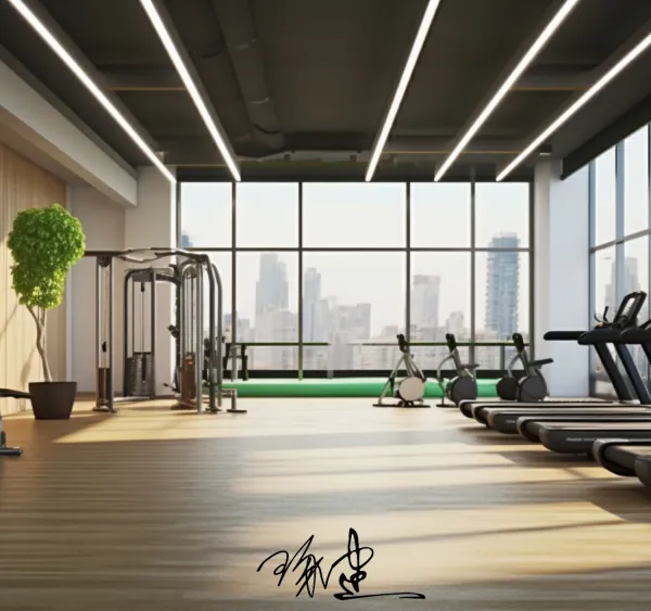 珠海健身房装修 珠海健身房设计 横琴健身会所工作室装饰设计公司