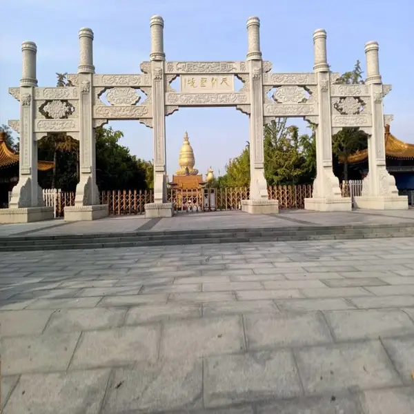 大型石头牌坊加工厂 广场标志性建筑 雕刻浮雕 厂家直销批发