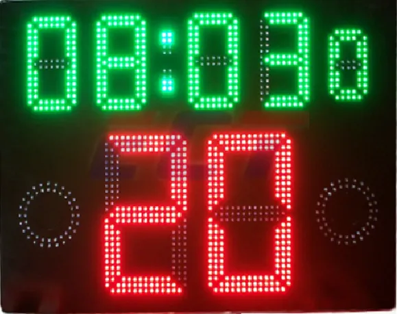 易彩通ECT篮球记分牌、24秒计时器、LED记分大屏幕及计时计分软件