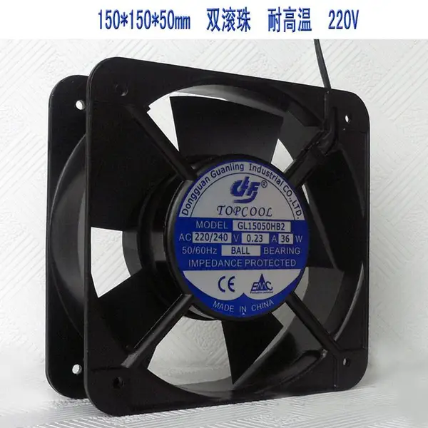 口罩机风扇15050散热风机工厂直销现货供应