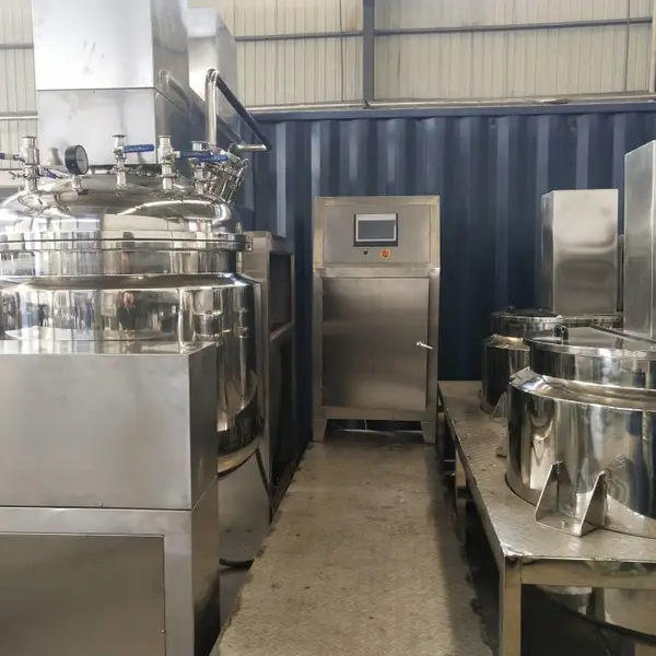 无锡利纳姆生产润肤霜等化妆品膏霜用ZJR-650L高速剪切乳化机