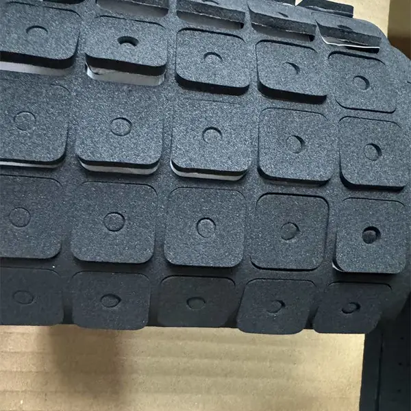 EVA泡棉片材圆形自粘海绵贴防滑防震泡棉背胶黑色泡沫垫片 海绵条