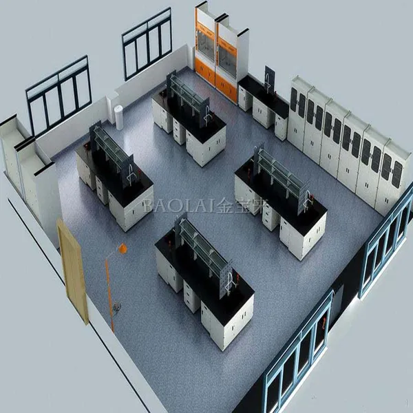 江洲实验室办公家具 理化板工作台 实验边台供应 测试实验室方案